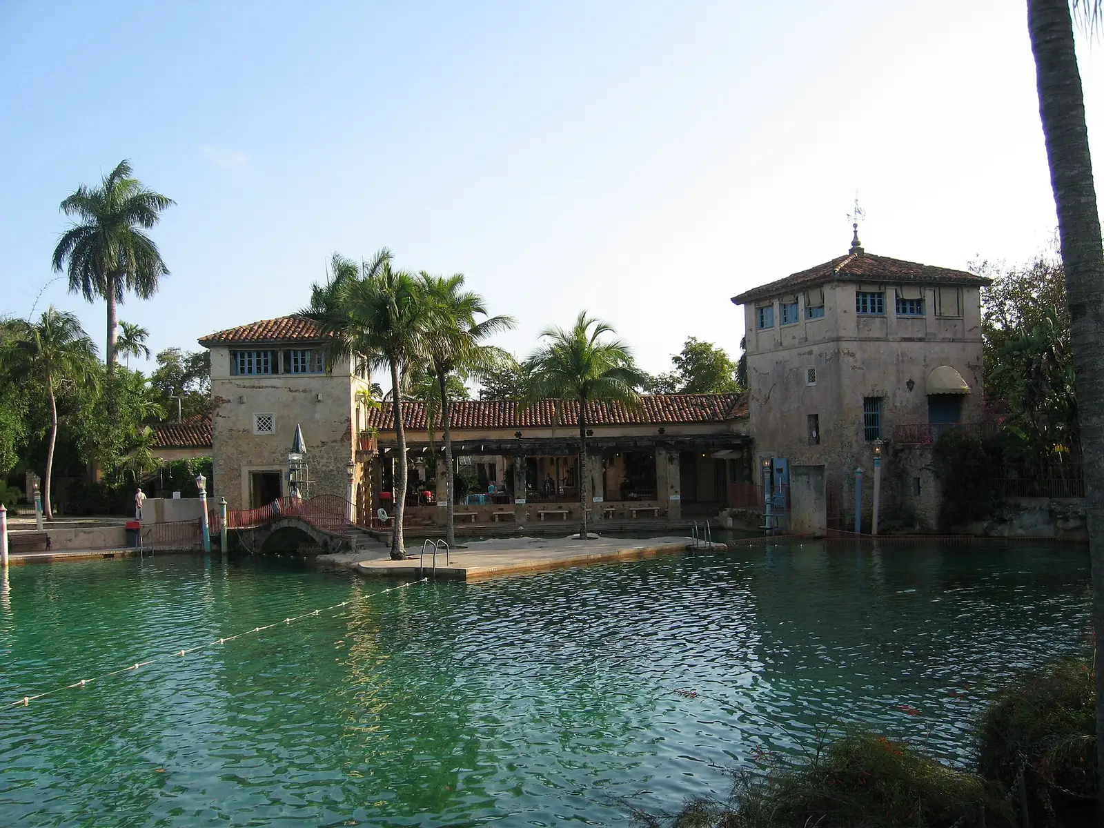 La Venetian Pool de Coral Gables, piscine creusée dans une ancienne carrière